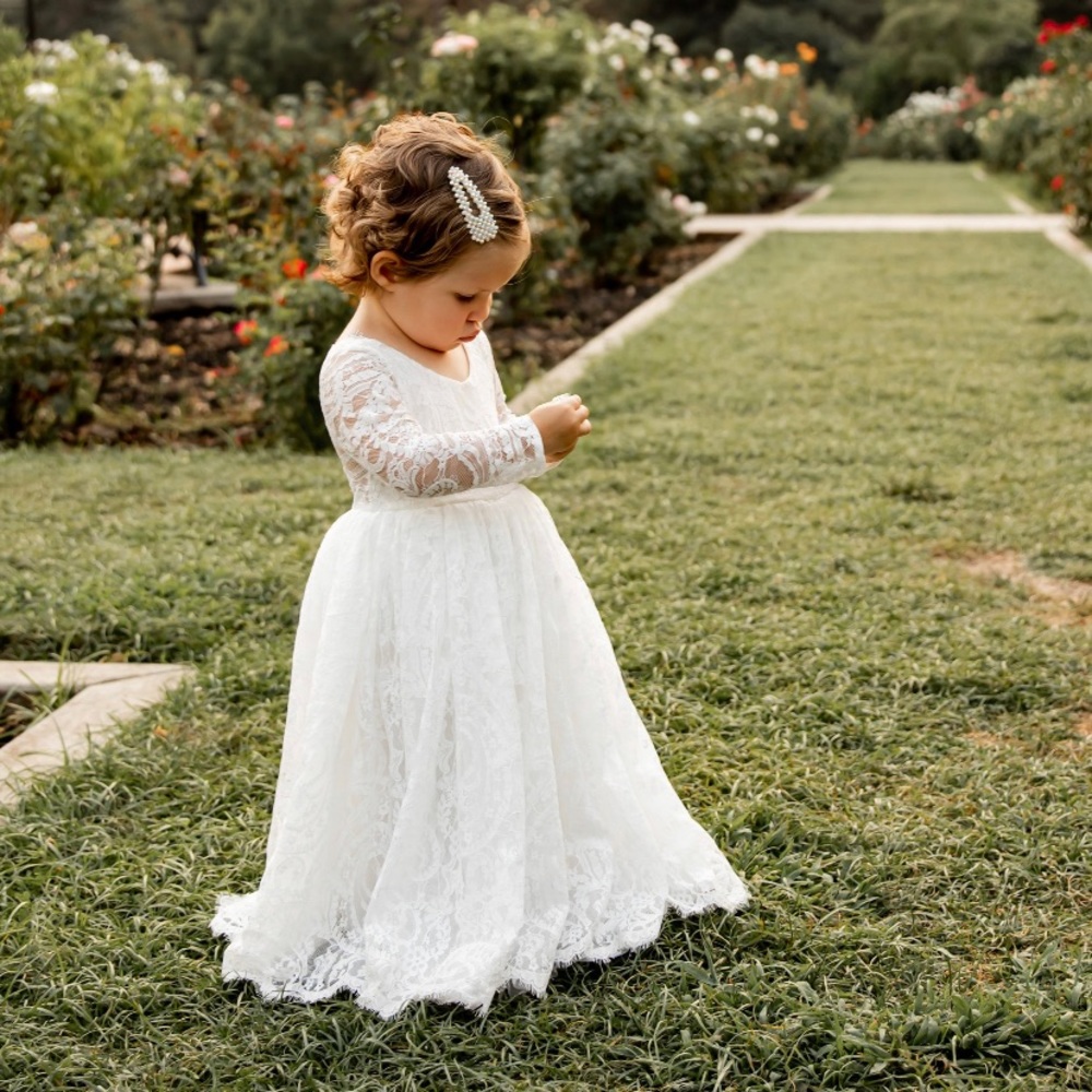 White Lace infant/toddler dress